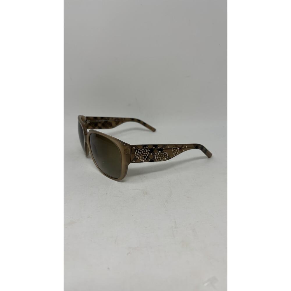 Burberry B 4096 Beige with Heart Stud Detail Women's Sunglasses Y2K - Picture 4 of 10